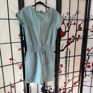 Elegant Blue Women's Dress